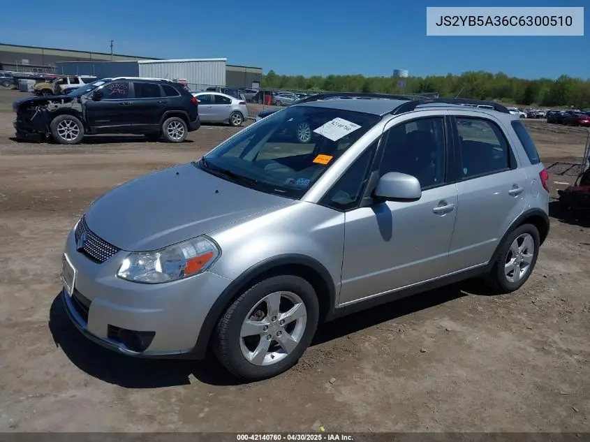 2012 Suzuki Sx4 Premium/Tech Valu Pkg (Nav) VIN: JS2YB5A36C6300510 Lot: 42140760