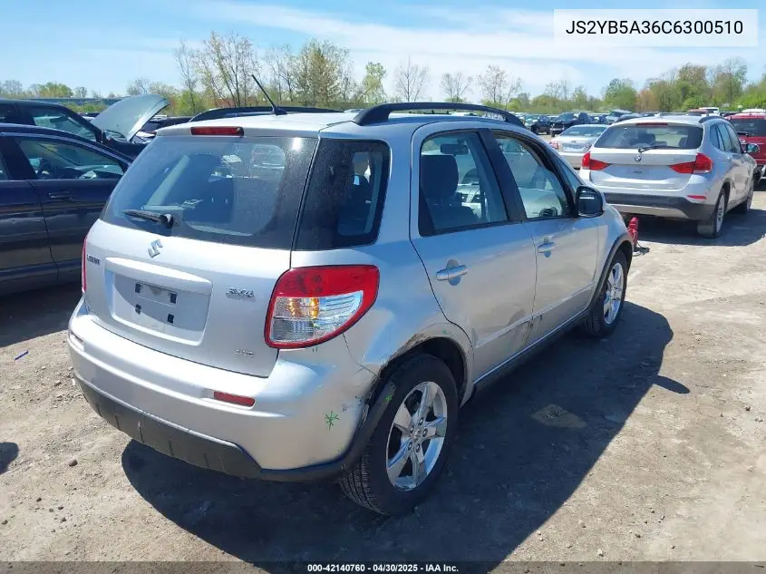 2012 Suzuki Sx4 Premium/Tech Valu Pkg (Nav) VIN: JS2YB5A36C6300510 Lot: 42140760