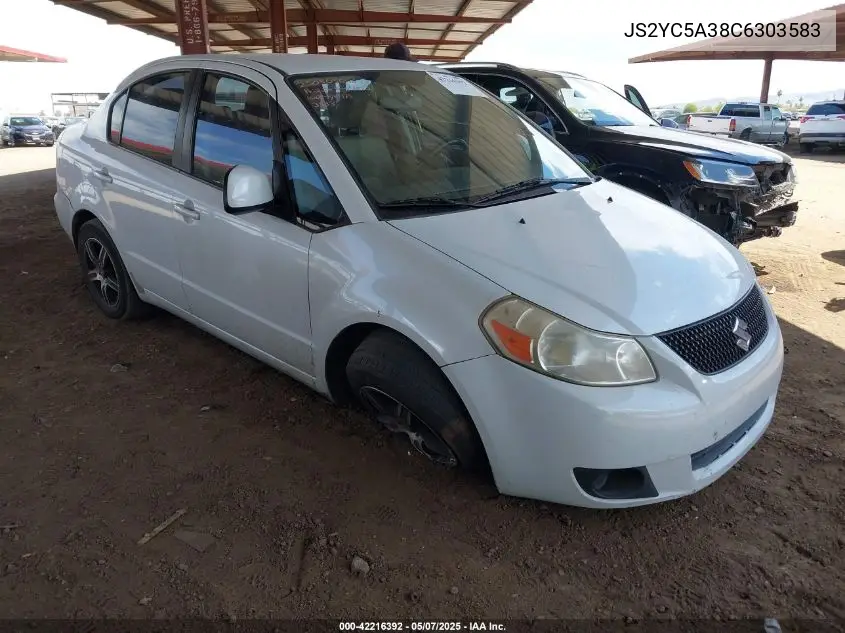 2012 Suzuki Sx4 Le/Le Popular VIN: JS2YC5A38C6303583 Lot: 42216392