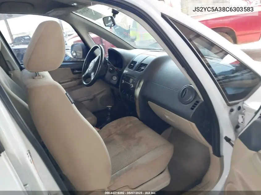 2012 Suzuki Sx4 Le/Le Popular VIN: JS2YC5A38C6303583 Lot: 42216392