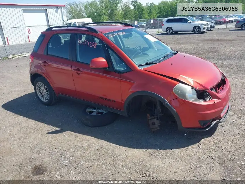 2012 Suzuki Sx4 Premium/Tech Valu Pkg (Nav) VIN: JS2YB5A36C6306968 Lot: 42274208