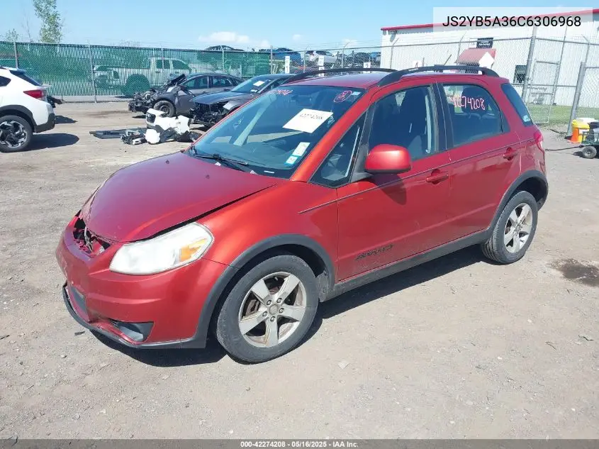 2012 Suzuki Sx4 Premium/Tech Valu Pkg (Nav) VIN: JS2YB5A36C6306968 Lot: 42274208