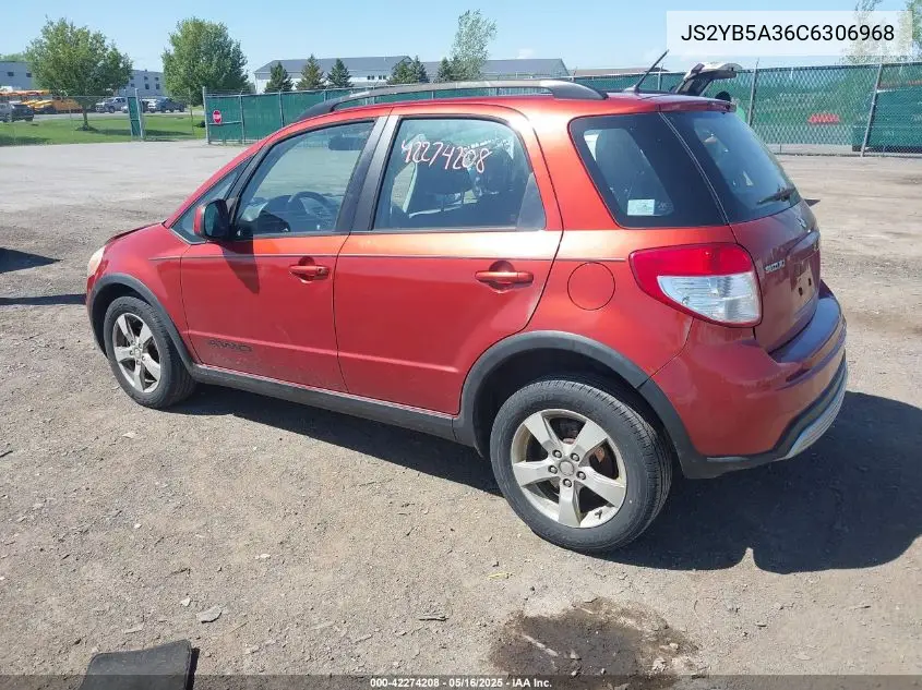 2012 Suzuki Sx4 Premium/Tech Valu Pkg (Nav) VIN: JS2YB5A36C6306968 Lot: 42274208