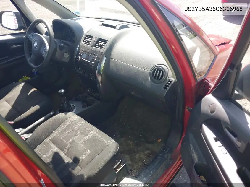 2012 Suzuki Sx4 Premium/Tech Valu Pkg (Nav) VIN: JS2YB5A36C6306968 Lot: 42274208