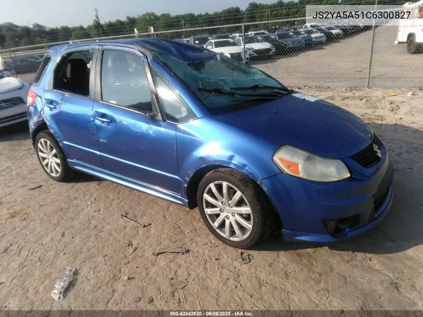2012 Suzuki Sx4 Technology (Nav) VIN: JS2YA5A51C6300827 Lot: 42442630