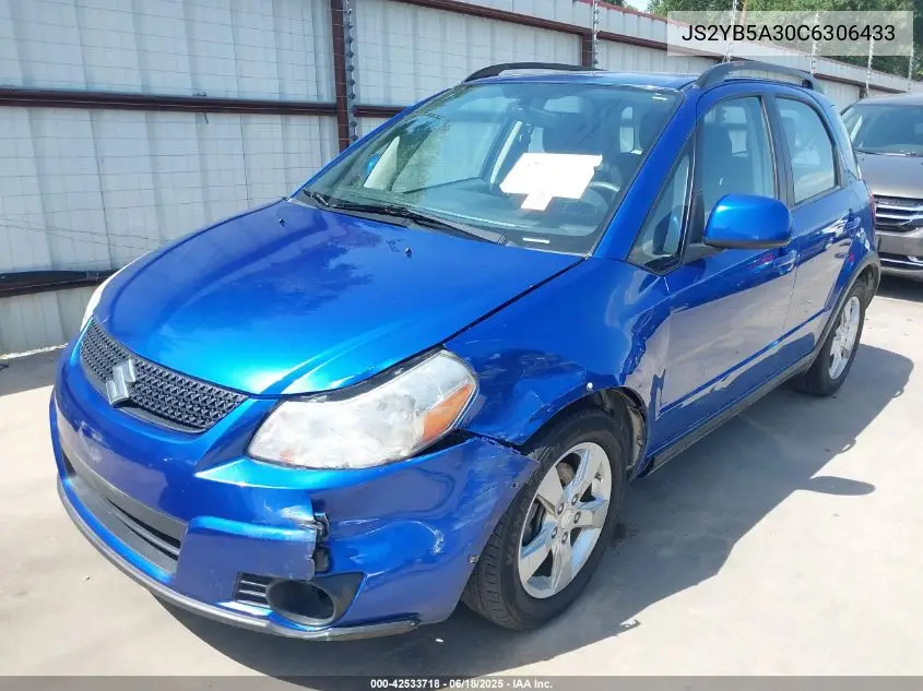2012 Suzuki Sx4 Premium/Tech Valu Pkg (Nav) VIN: JS2YB5A30C6306433 Lot: 42533718