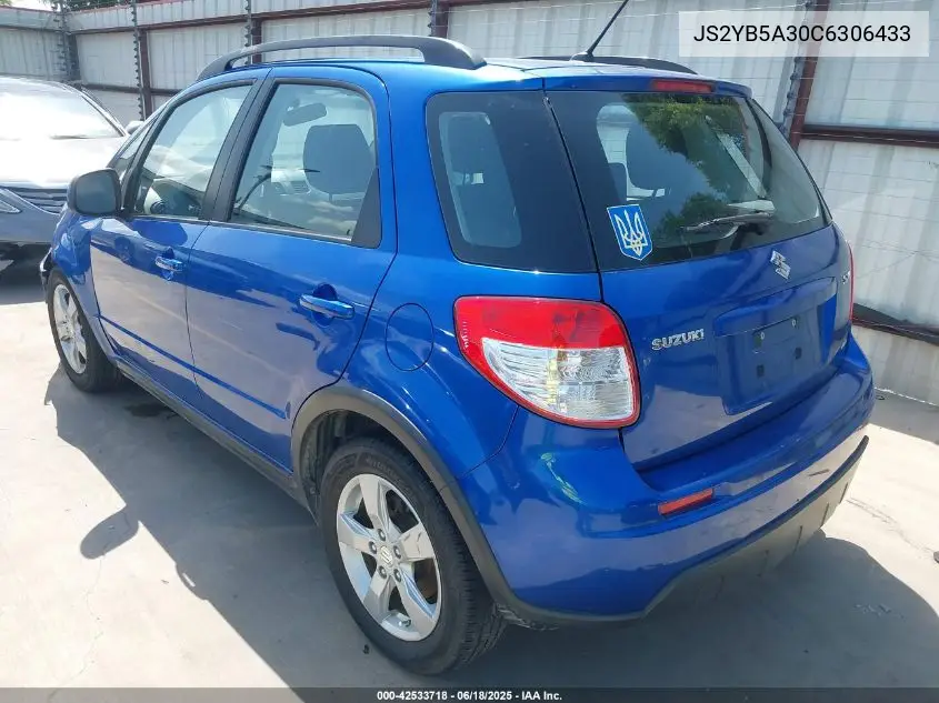 2012 Suzuki Sx4 Premium/Tech Valu Pkg (Nav) VIN: JS2YB5A30C6306433 Lot: 42533718