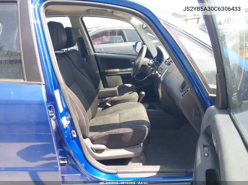 2012 Suzuki Sx4 Premium/Tech Valu Pkg (Nav) VIN: JS2YB5A30C6306433 Lot: 42533718