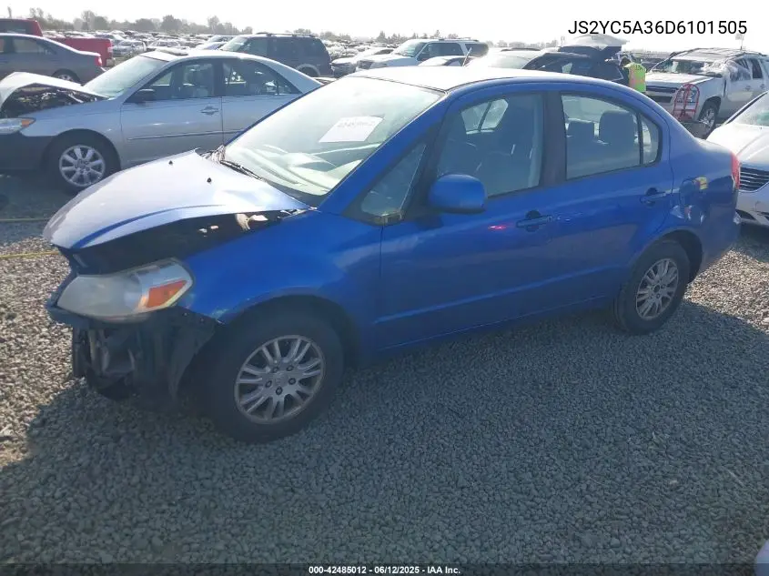 2013 Suzuki Sx4 Le/Le Popular VIN: JS2YC5A36D6101505 Lot: 42485012