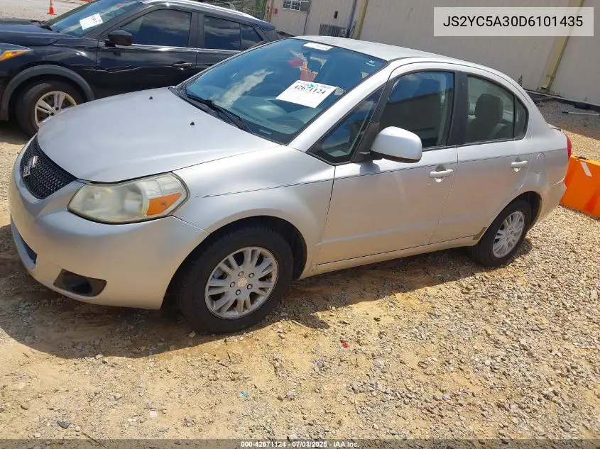 2013 Suzuki Sx4 Le/Le Popular VIN: JS2YC5A30D6101435 Lot: 42671124