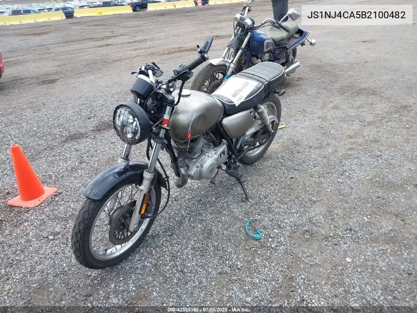 2011 Suzuki Tu250 X VIN: JS1NJ4CA5B2100482 Lot: 42585100