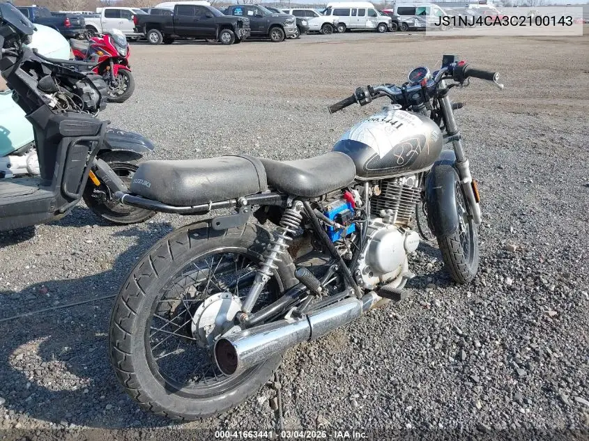 2012 Suzuki Tu250 X VIN: JS1NJ4CA3C2100143 Lot: 41663441