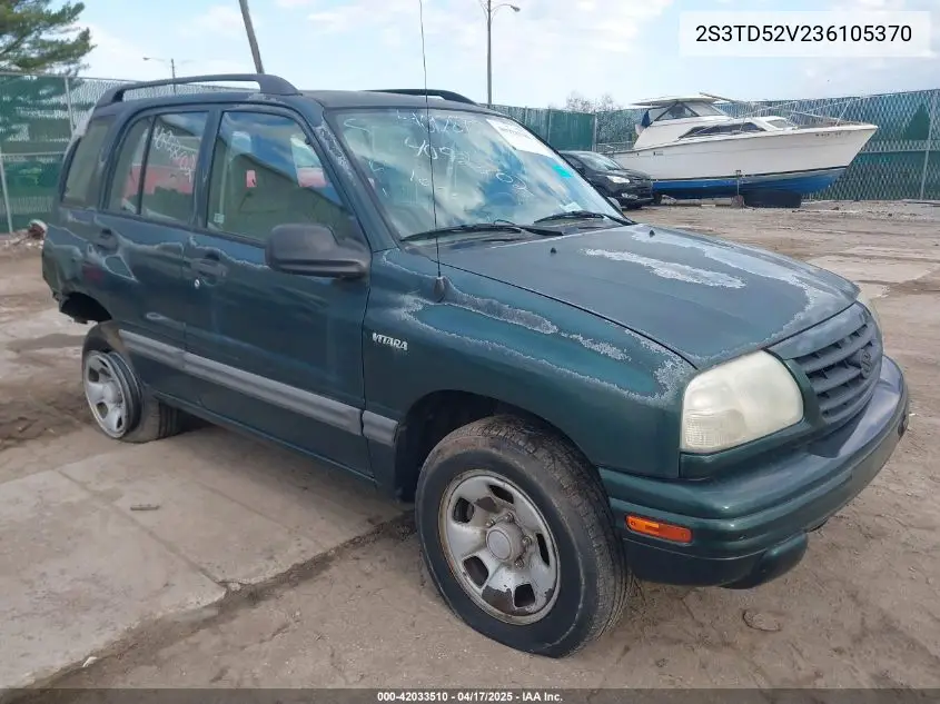 2003 Suzuki Vitara VIN: 2S3TD52V236105370 Lot: 42033510
