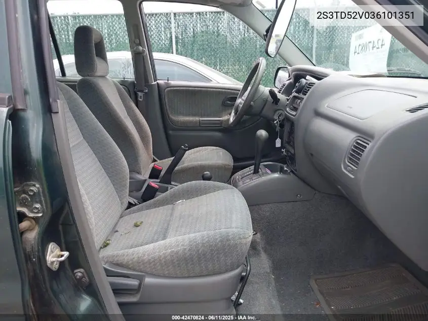 2003 Suzuki Vitara VIN: 2S3TD52V036101351 Lot: 42470824