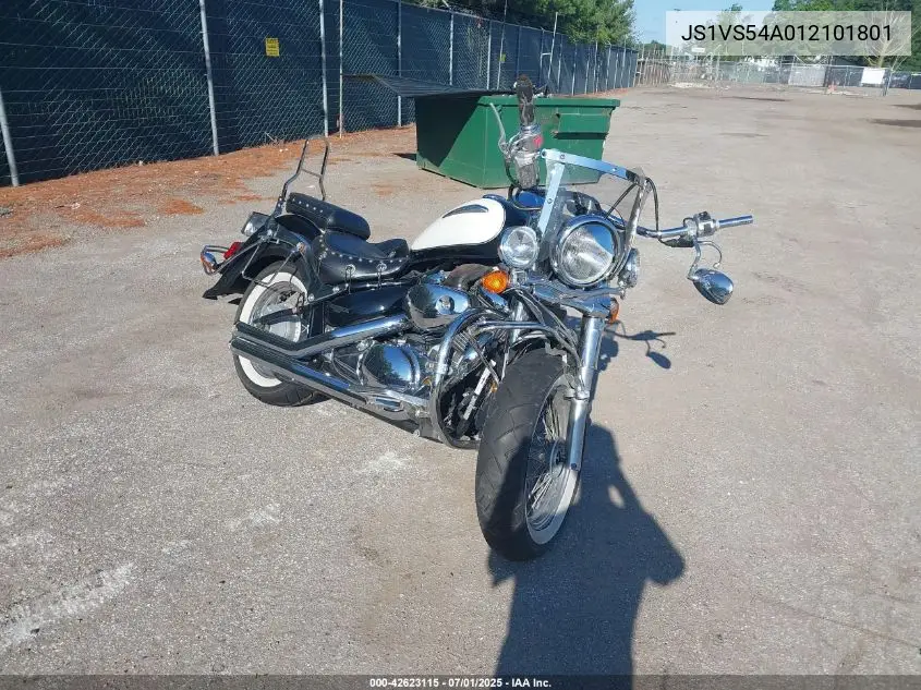 2001 Suzuki Vl800 VIN: JS1VS54A012101801 Lot: 42623115