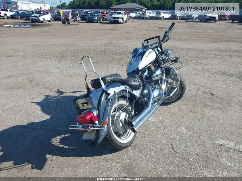 2001 Suzuki Vl800 VIN: JS1VS54A012101801 Lot: 42623115