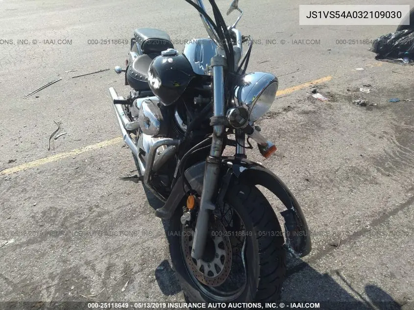 2003 Suzuki Vl800 VIN: JS1VS54A032109030 Lot: 25118649