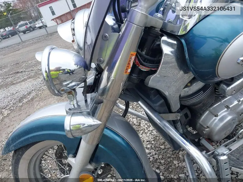 2003 Suzuki Vl800 VIN: JS1VS54A332106431 Lot: 42001641