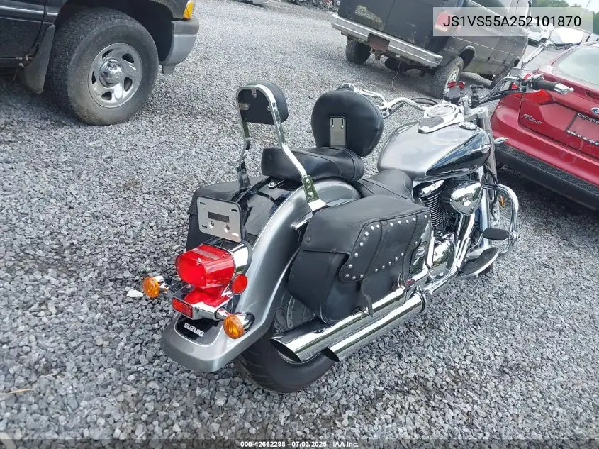 2005 Suzuki C50 VIN: JS1VS55A252101870 Lot: 42662298