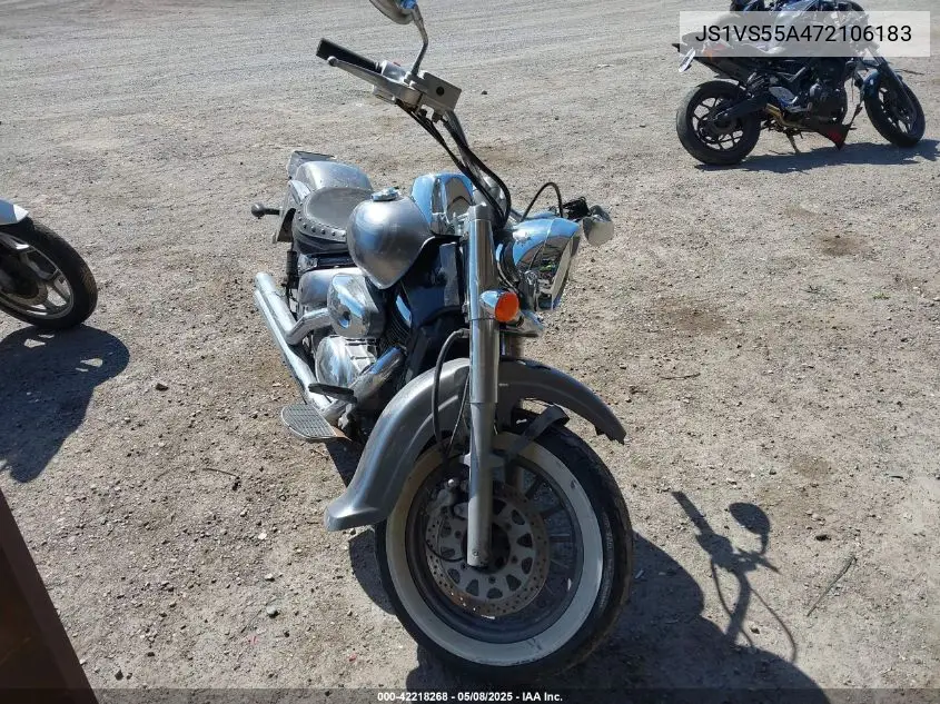 2007 Suzuki Vl800 VIN: JS1VS55A472106183 Lot: 42218268