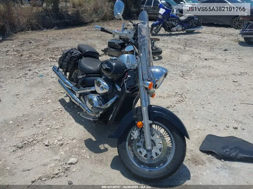 2008 Suzuki Vl800 VIN: JS1VS55A382101266 Lot: 42155757