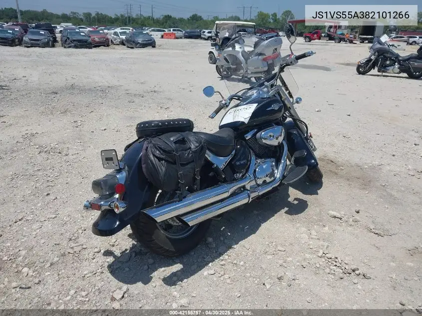 2008 Suzuki Vl800 VIN: JS1VS55A382101266 Lot: 42155757