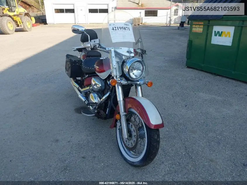 js1vs55a682103593 JS1VS55A682103593 2008 Suzuki Vl800