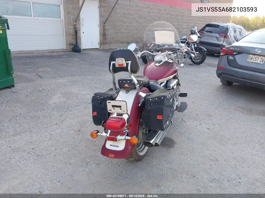 js1vs55a682103593 JS1VS55A682103593 2008 Suzuki Vl800