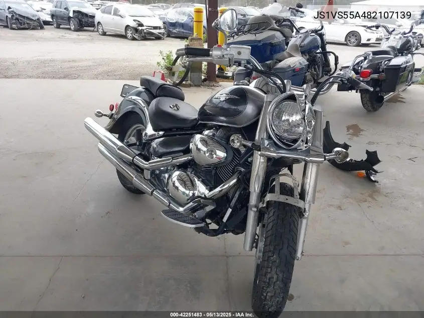 2008 Suzuki Vl800 VIN: JS1VS55A482107139 Lot: 42251483