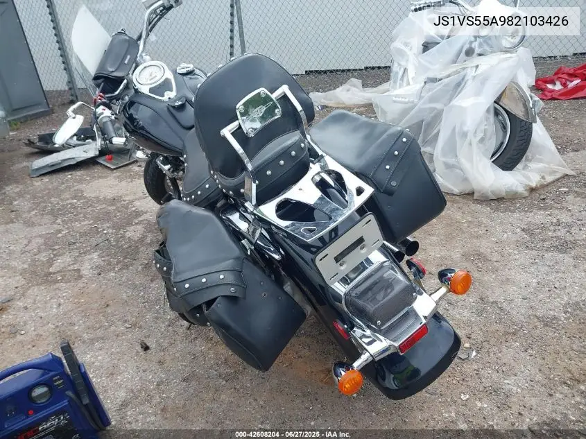 2008 Suzuki Vl800 VIN: JS1VS55A982103426 Lot: 42608204