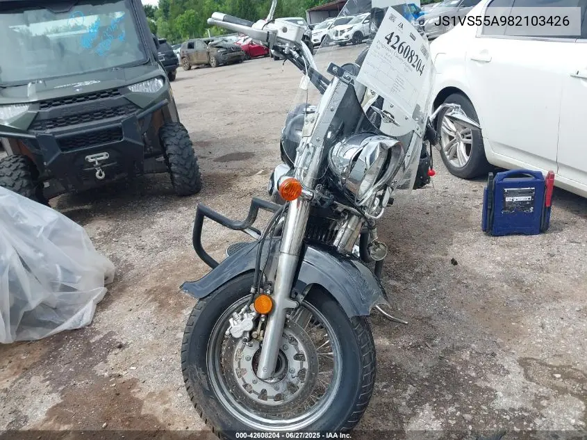 2008 Suzuki Vl800 VIN: JS1VS55A982103426 Lot: 42608204