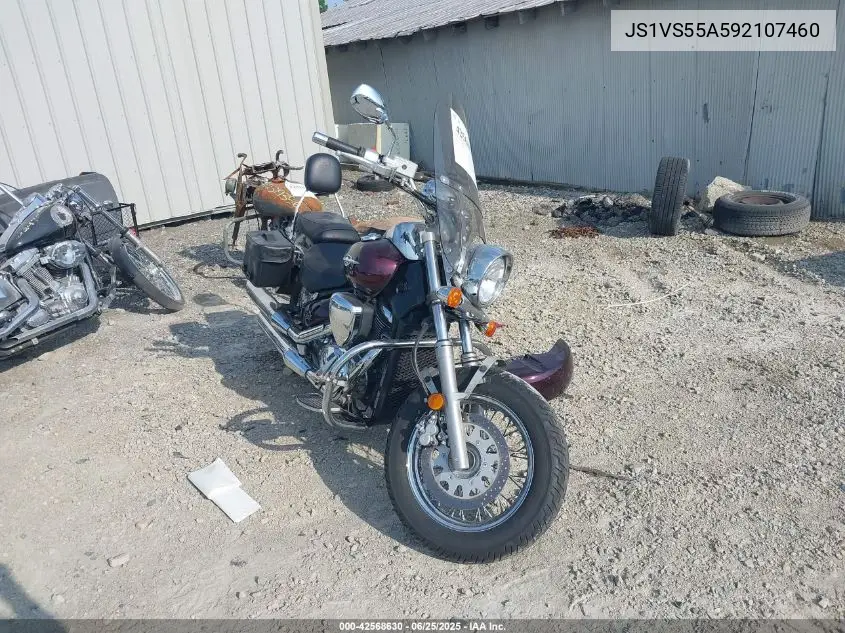 2009 Suzuki Vl800 VIN: JS1VS55A592107460 Lot: 42568630