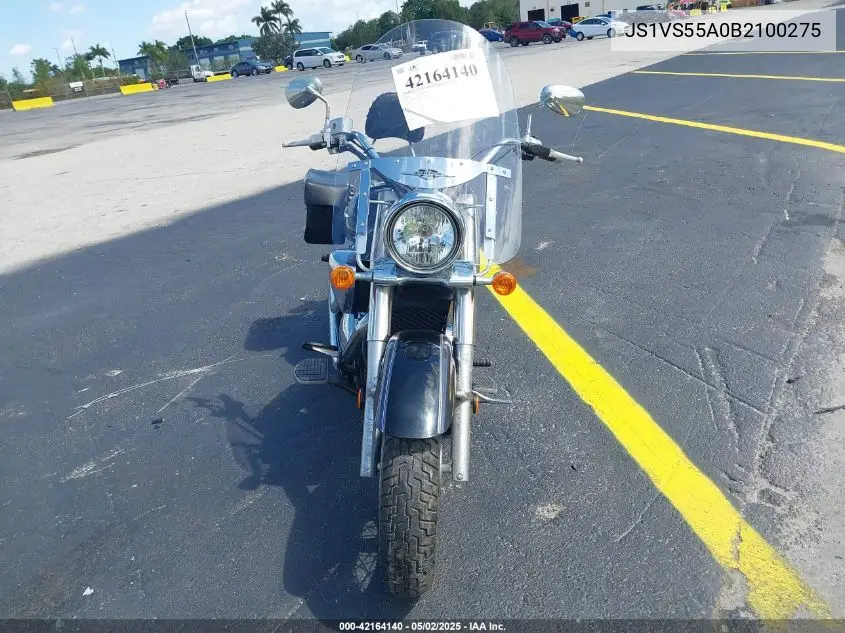 2011 Suzuki Vl800 VIN: JS1VS55A0B2100275 Lot: 42164140