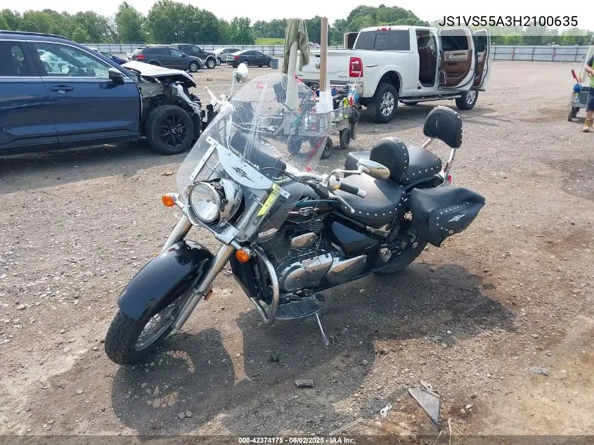 2017 Suzuki Vl800 VIN: JS1VS55A3H2100635 Lot: 42374175