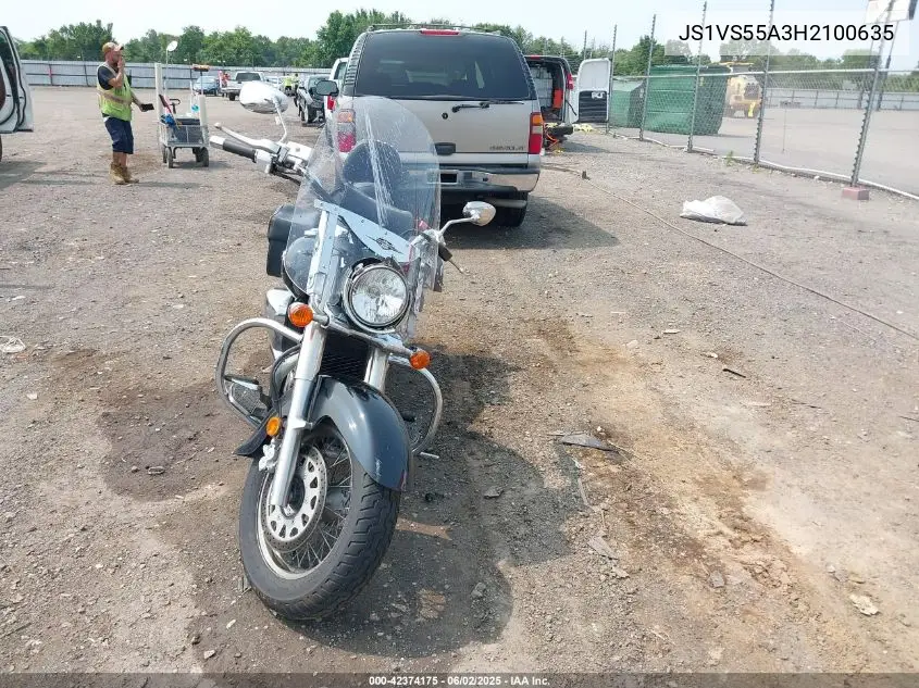 2017 Suzuki Vl800 VIN: JS1VS55A3H2100635 Lot: 42374175