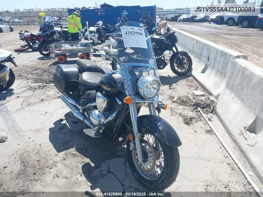 2018 Suzuki Vl800 VIN: JS1VS55A4J2100083 Lot: 41829900