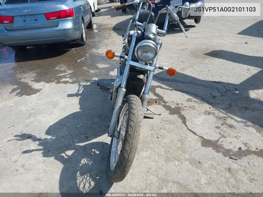 1986 Suzuki Vs700 VIN: JS1VP51A0G2101103 Lot: 42094211