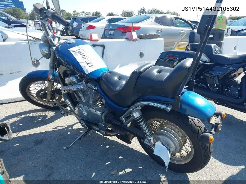 1986 Suzuki Vs700 VIN: JS1VP51A4G2105302 Lot: 42739101