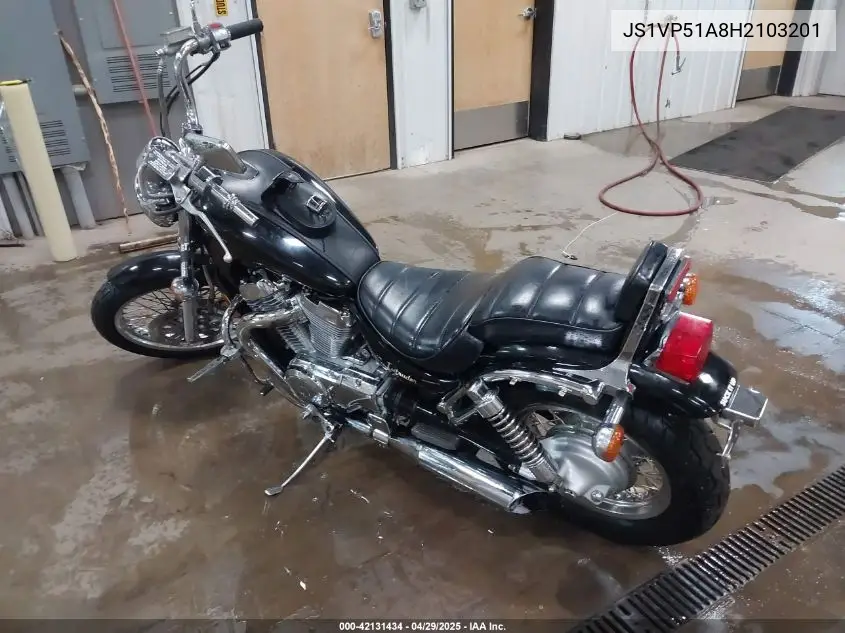 1987 Suzuki Vs700 VIN: JS1VP51A8H2103201 Lot: 42131434