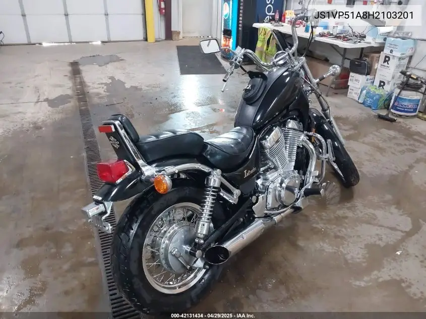 1987 Suzuki Vs700 VIN: JS1VP51A8H2103201 Lot: 42131434