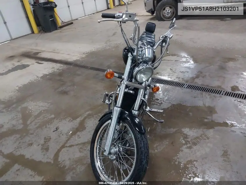 1987 Suzuki Vs700 VIN: JS1VP51A8H2103201 Lot: 42131434