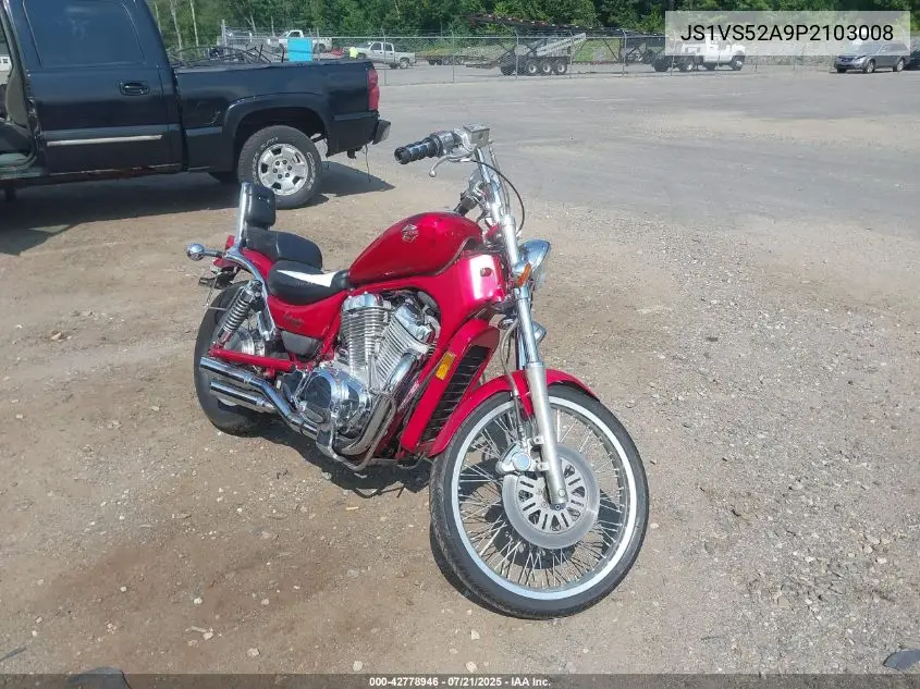 1993 Suzuki Vs800 Glp VIN: JS1VS52A9P2103008 Lot: 42778946