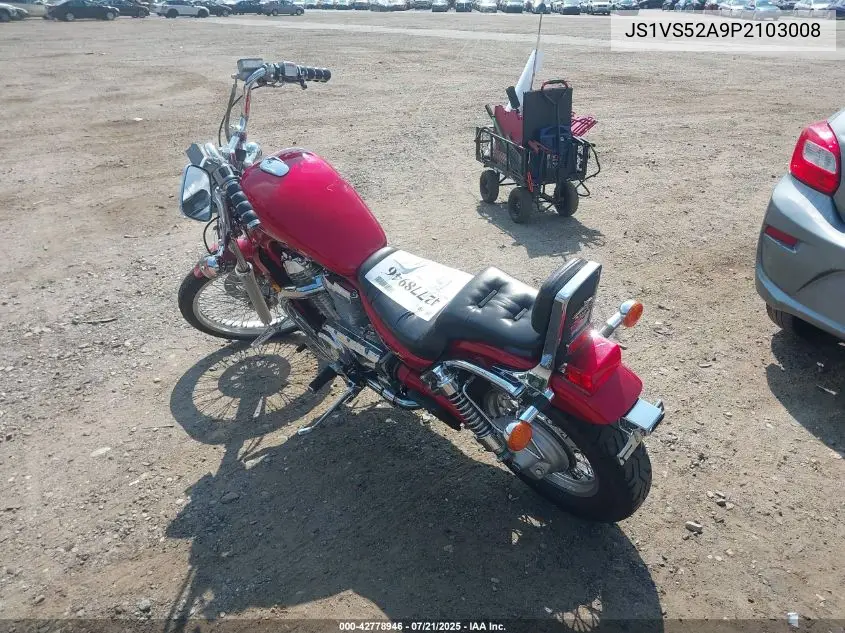 1993 Suzuki Vs800 Glp VIN: JS1VS52A9P2103008 Lot: 42778946