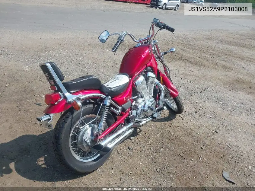 1993 Suzuki Vs800 Glp VIN: JS1VS52A9P2103008 Lot: 42778946