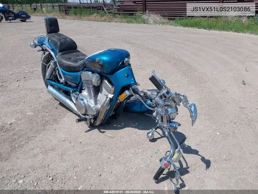 1995 Suzuki Vs1400 Glp/Gl VIN: JS1VX51L0S2103086 Lot: 42510131