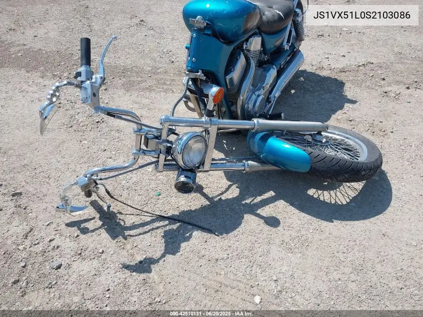 1995 Suzuki Vs1400 Glp/Gl VIN: JS1VX51L0S2103086 Lot: 42510131