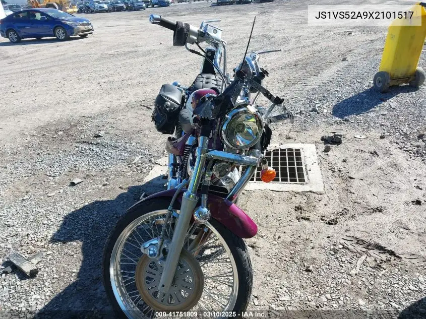 1999 Suzuki Vs800 Glp VIN: JS1VS52A9X2101517 Lot: 41751809