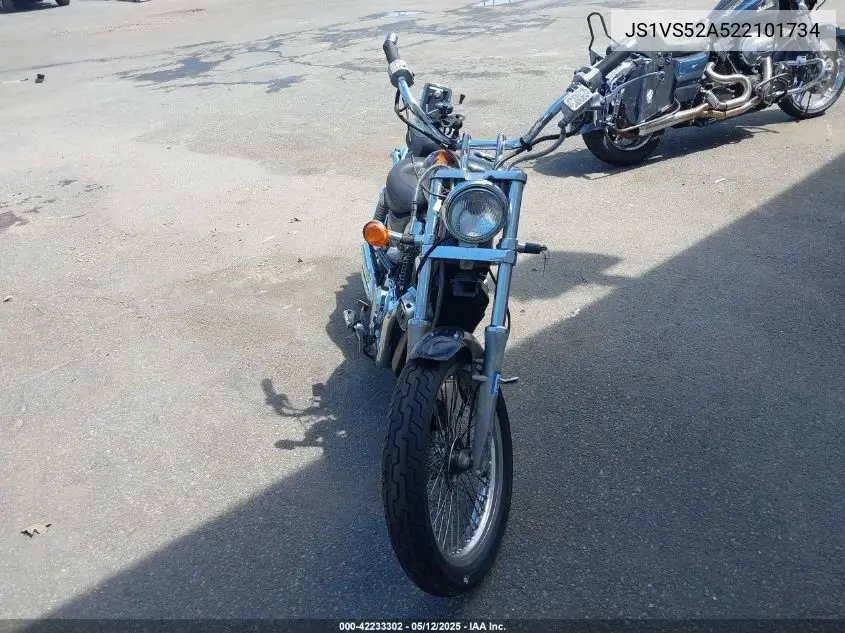 2002 Suzuki Vs800 Glp VIN: JS1VS52A522101734 Lot: 42233302