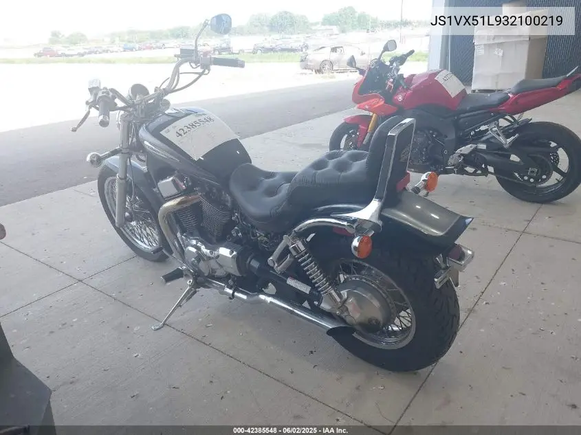 2003 Suzuki Vs1400 Glp VIN: JS1VX51L932100219 Lot: 42385548