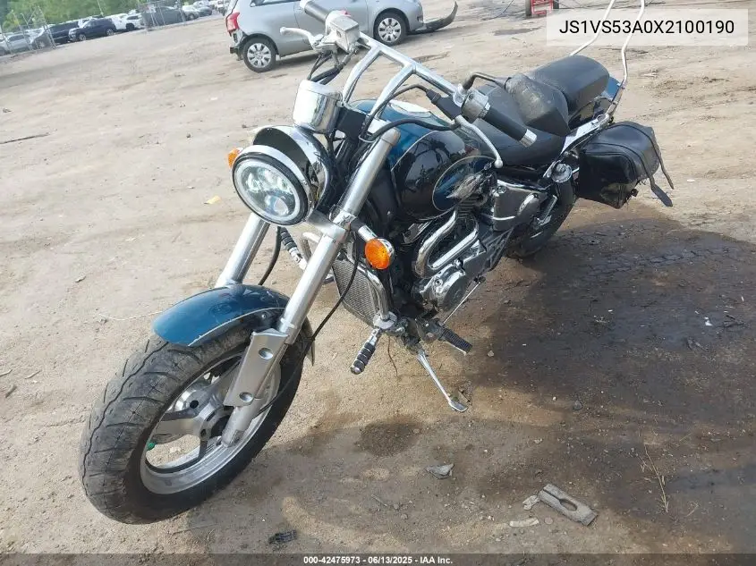 1999 Suzuki Vz800 VIN: JS1VS53A0X2100190 Lot: 42475973